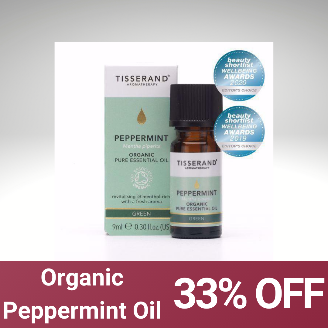 Tisserand Organic Peppermint Oil 9ml
