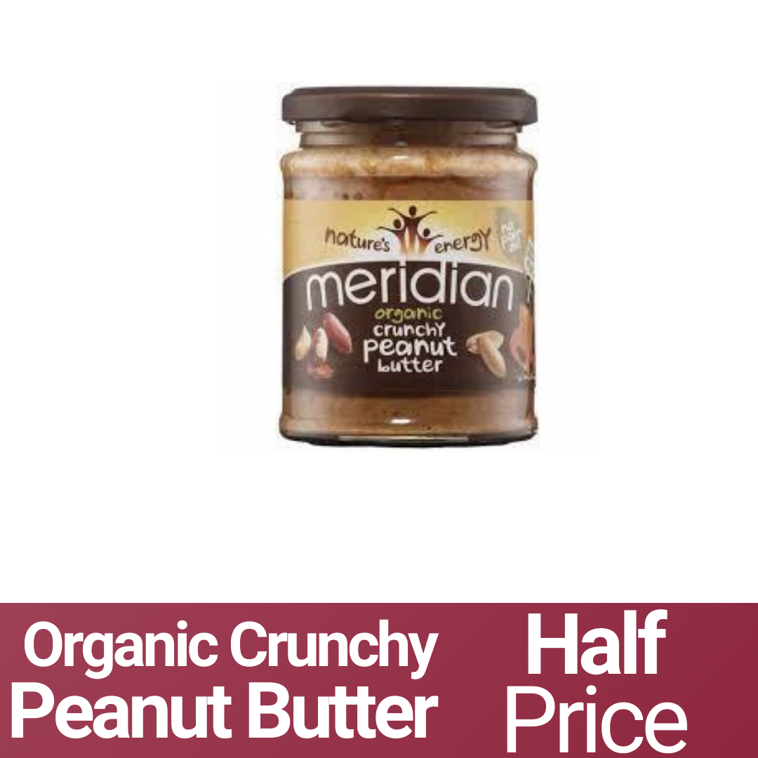 Organic Crunchy Peanut Butter 280g