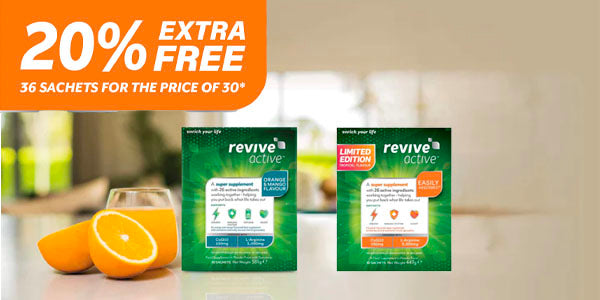 Revive Active 30 Sachets 20% Extra FREE