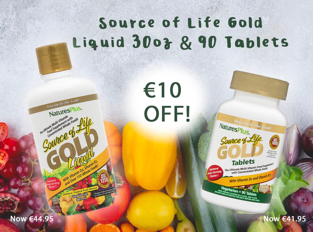 €10 Off Source of Life Gold Liquid 30oz