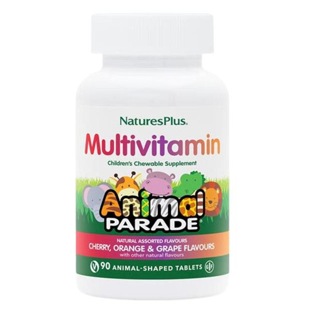 Natures Plus Animal Parade Assorted Flavour 90 Tablets