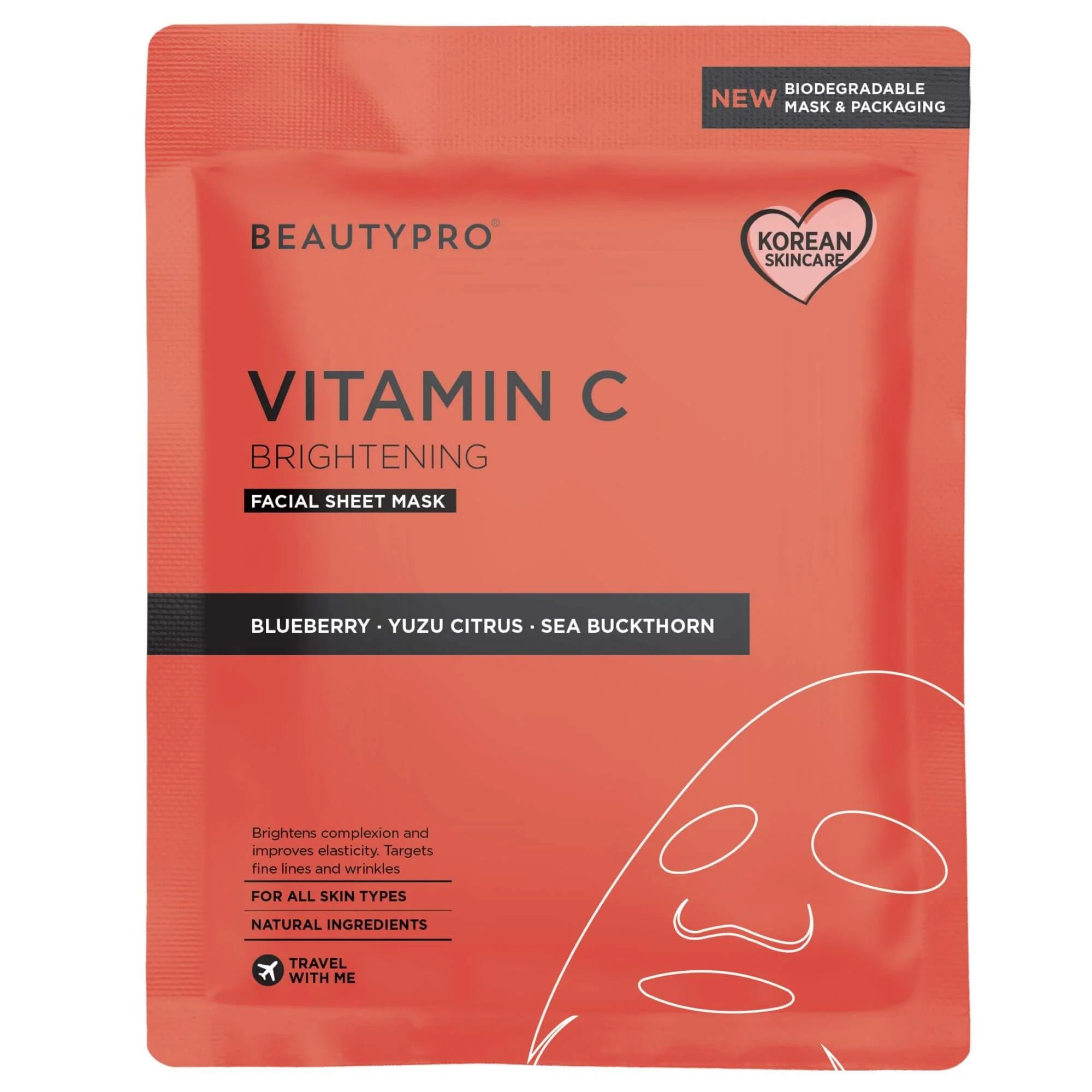 BeautyPro Vitamin C Sheet Mask