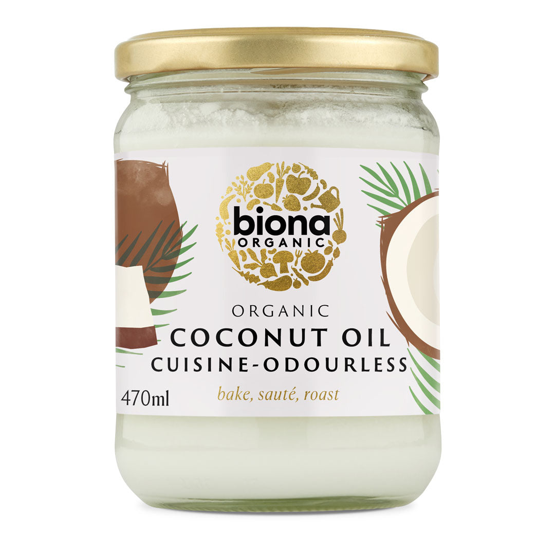 Biona Organic Odourless Coconut Oil 470ml