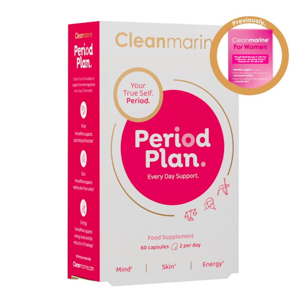 Cleanmarine Period Plan 60 Capsules (Formerly Krill Oil for Women)