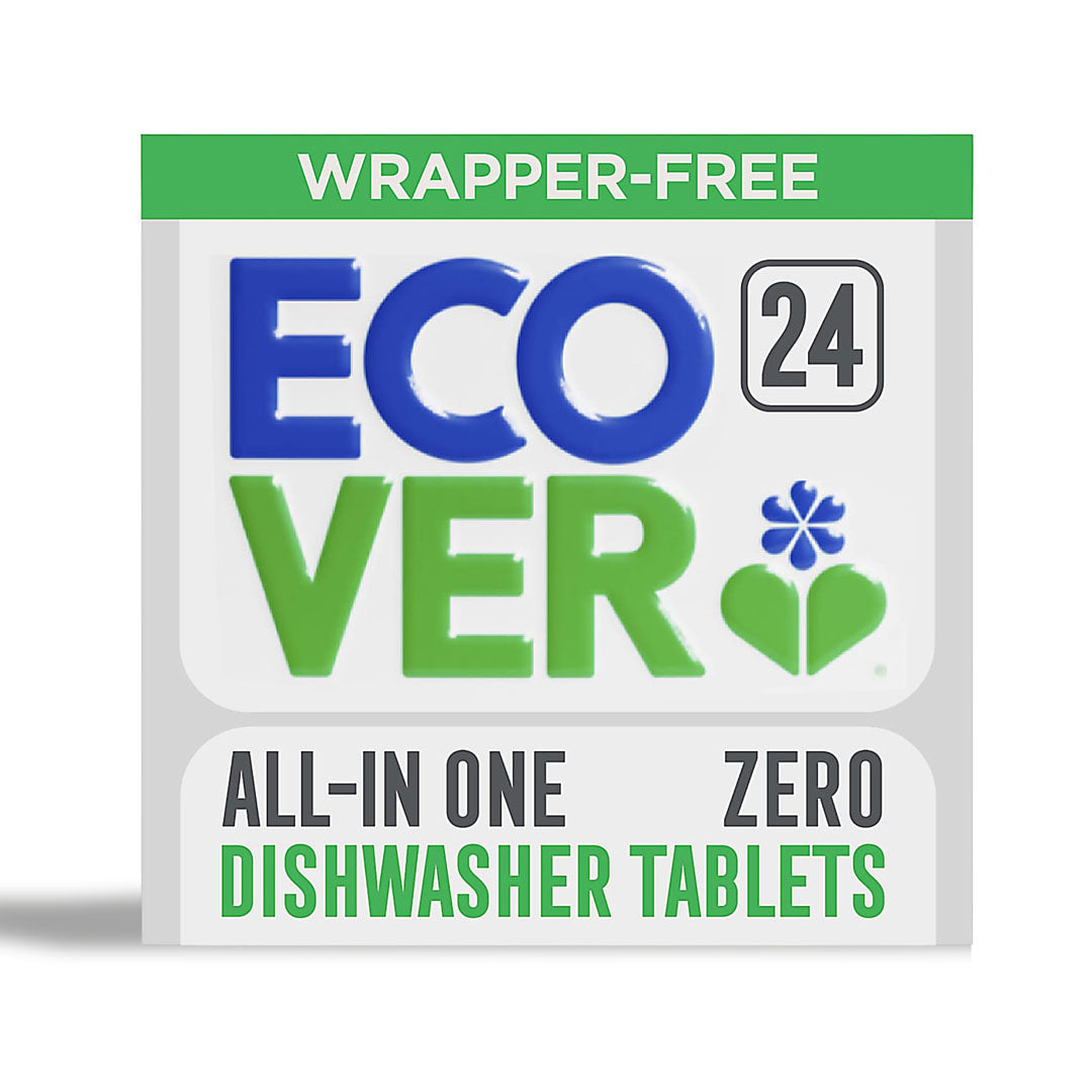 Ecover Zero 24 Wrapper Free Dishwasher Tablets