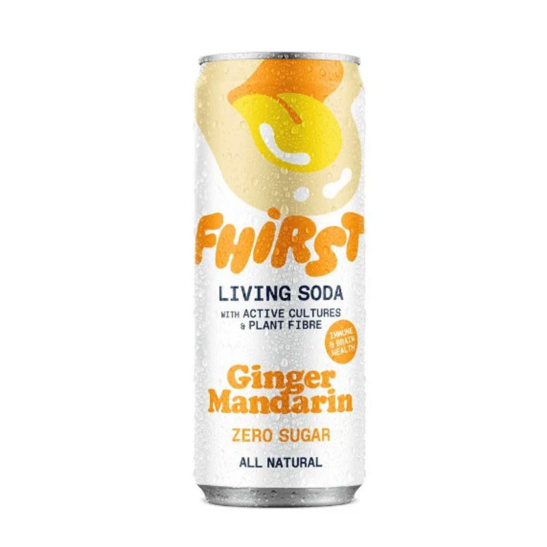 Fhirst Ginger Mandarin Sugar Free Soda 330ml