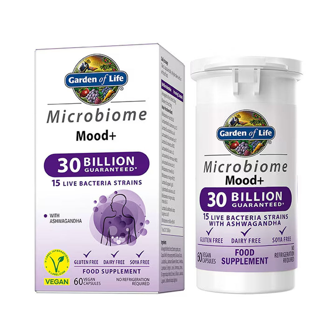 Garden Of Life Microbiome Mood+ 30 Billion 60 Capsules
