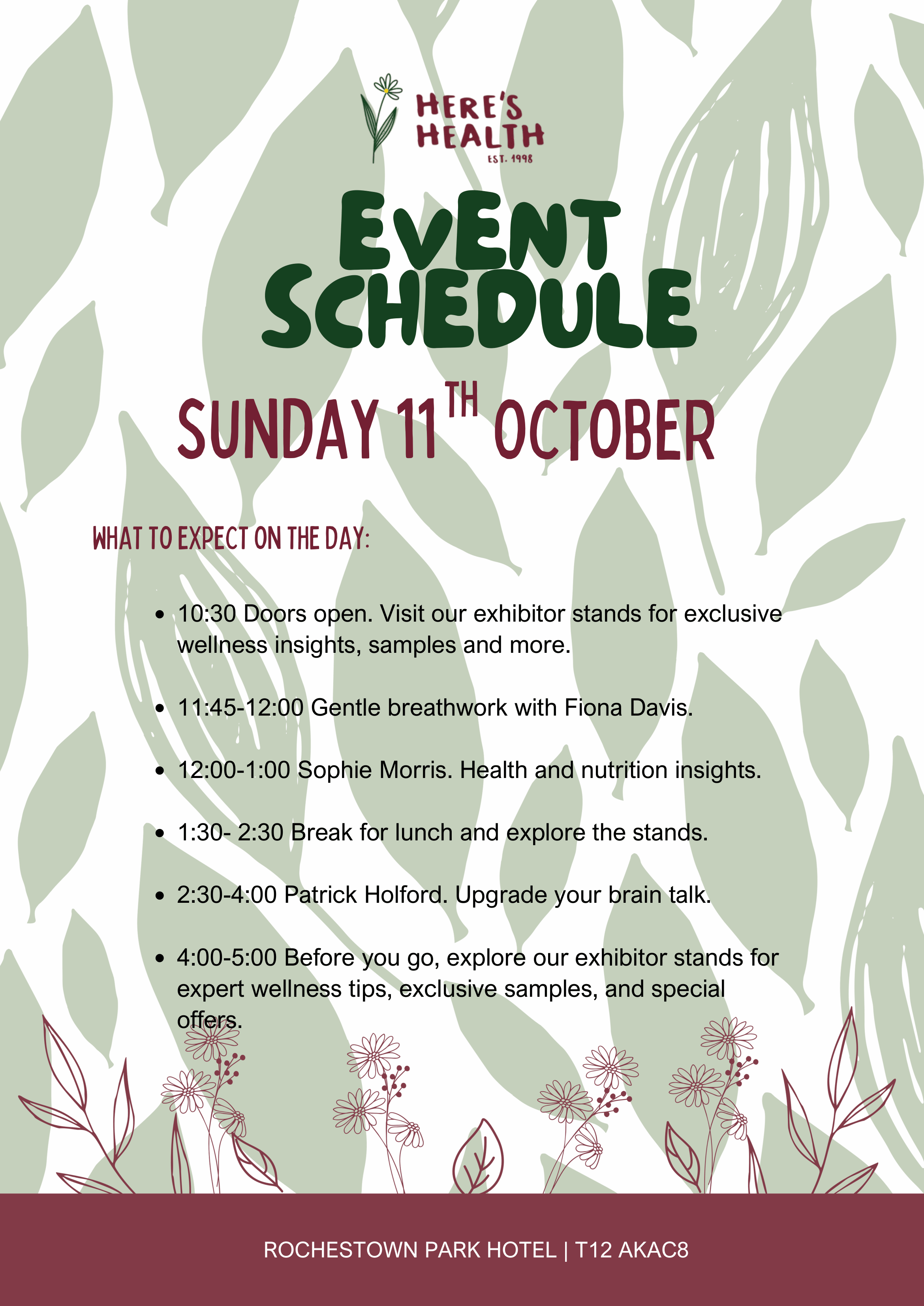 Health & Wellness Event 2026 - 11th October 2026