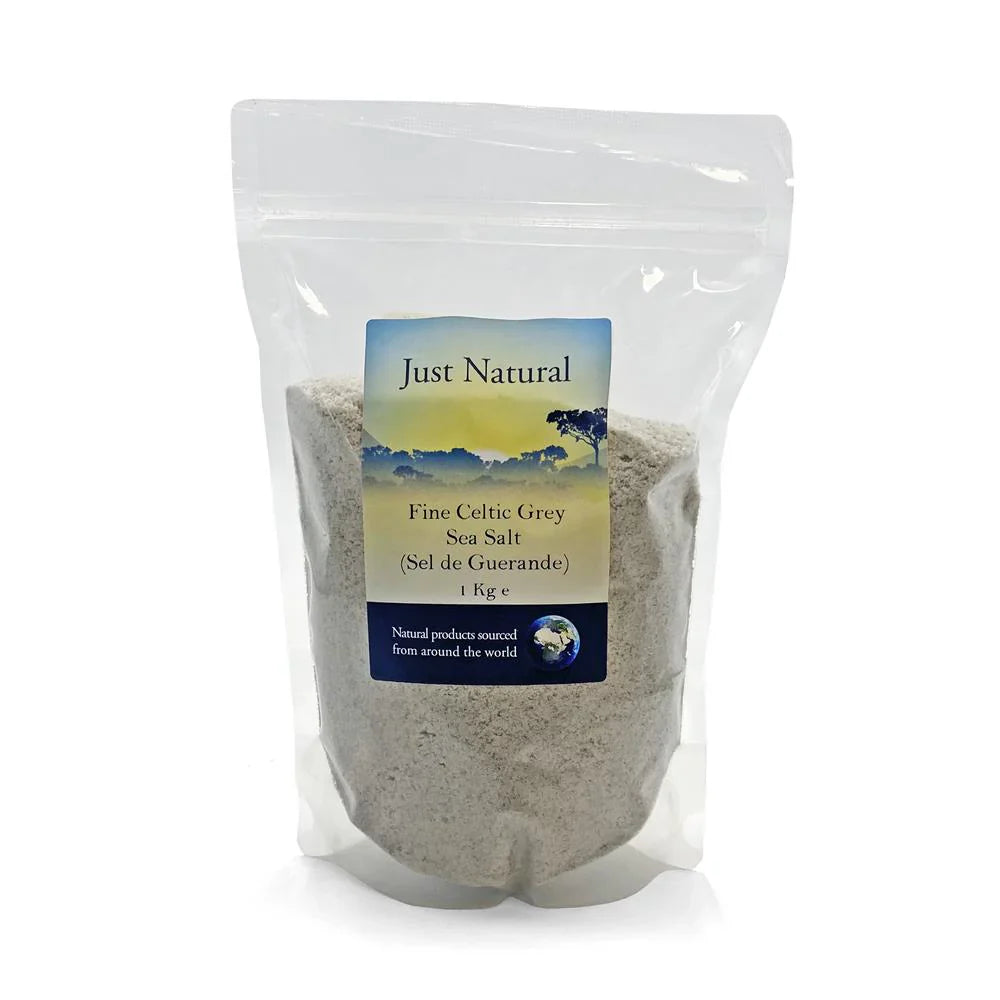 Just Natural Fine Celtic Sea Salt 500g