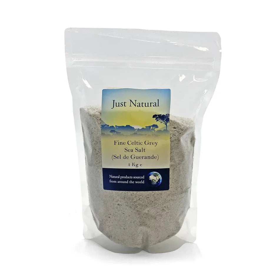 Just Natural Fine Celtic Sea Salt 1kg