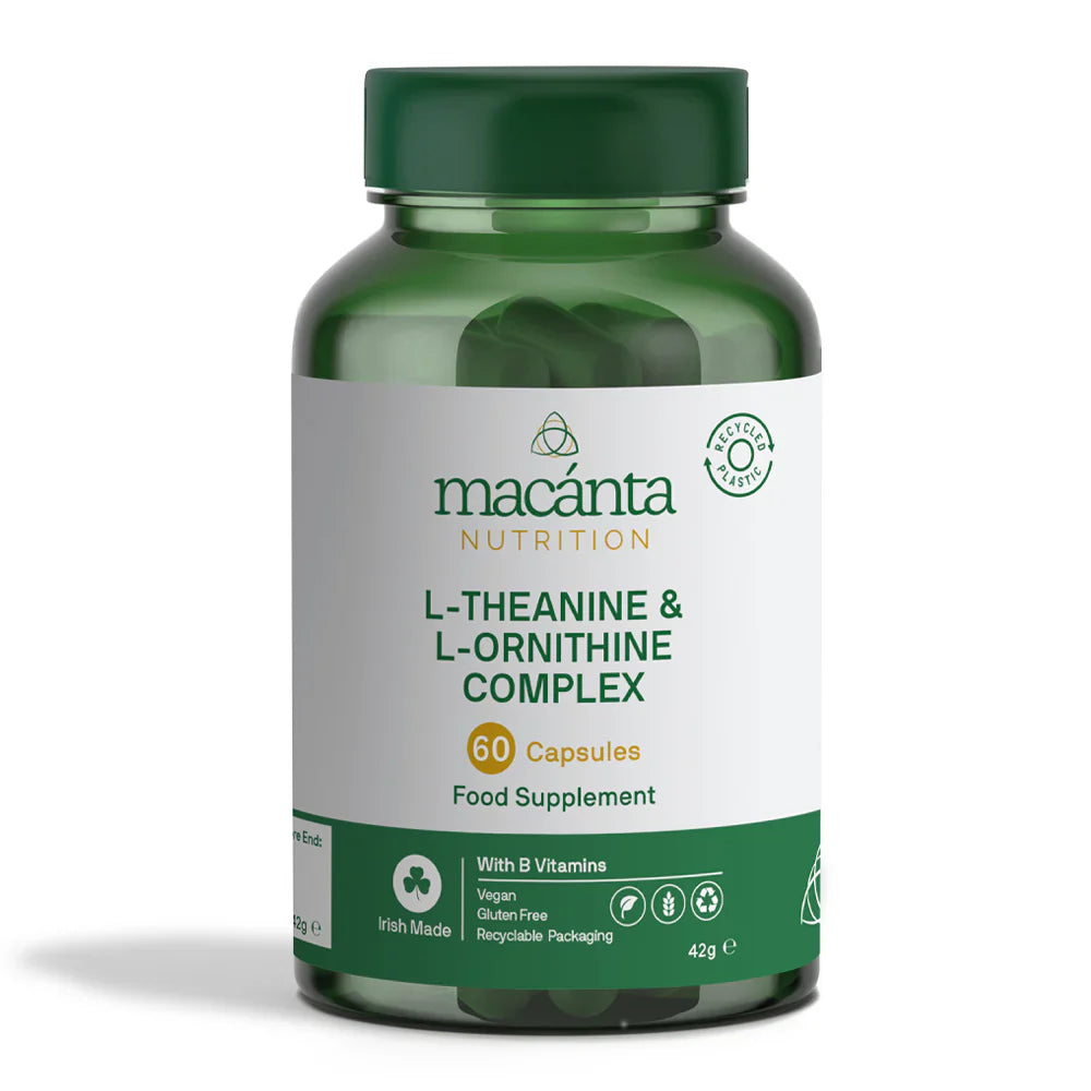 Macánta L-Theanine & L-Ornithine Complex 60 Capsules