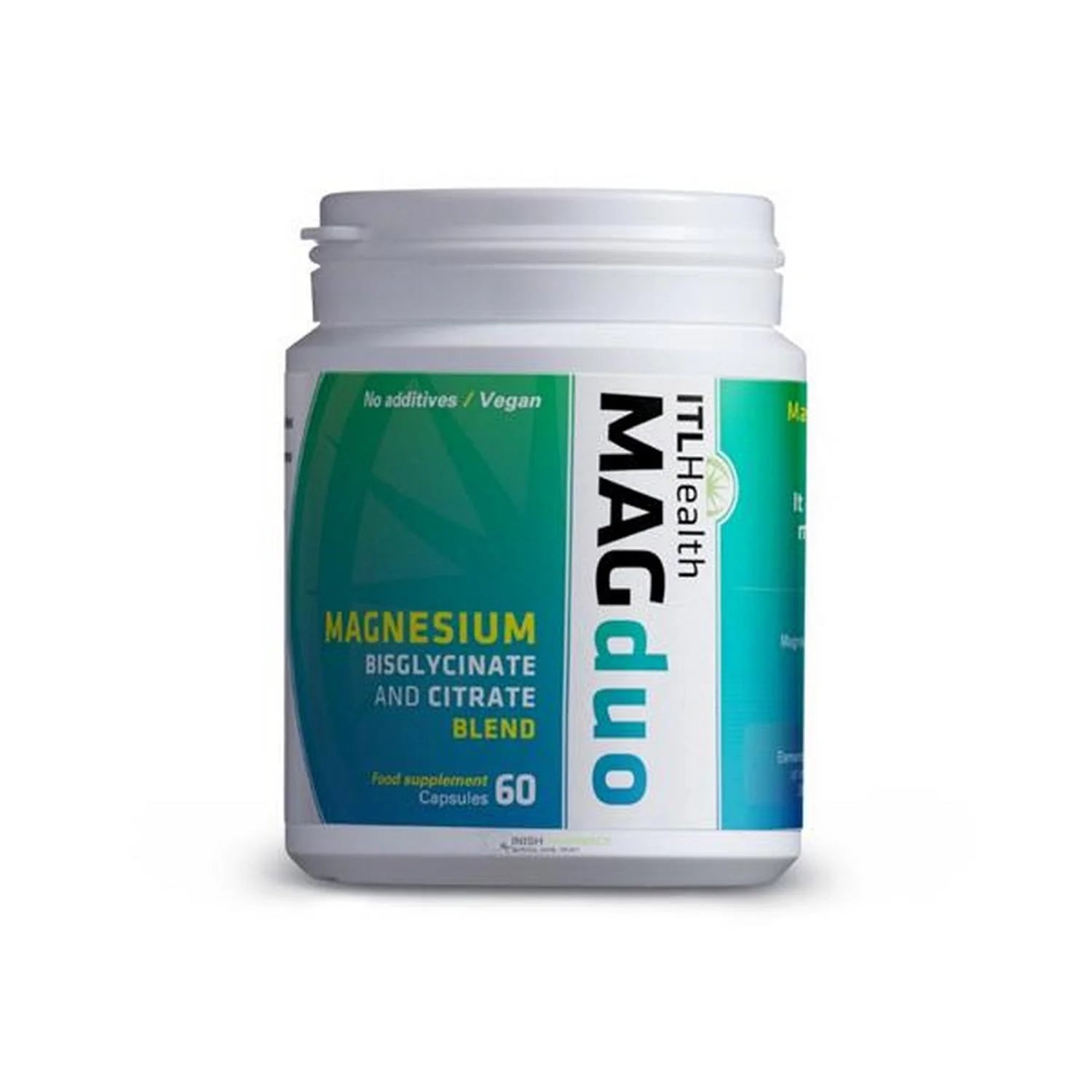 ITL MAGduo - Magnesium Bisglycinate & Citrate Blend 90 Capsules