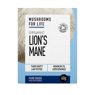 Mushrooms 4 Life Organic Lion's Mane Mushroom Powder 60g