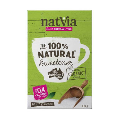 Natvia Sweetener 80 Sachets