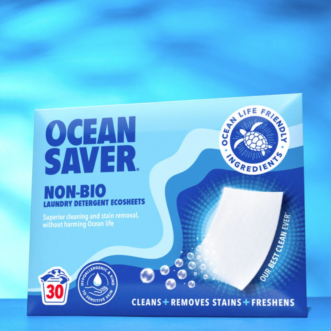 Ocean Saver Non-Bio Eco Laundry Sheets 30 Sheets