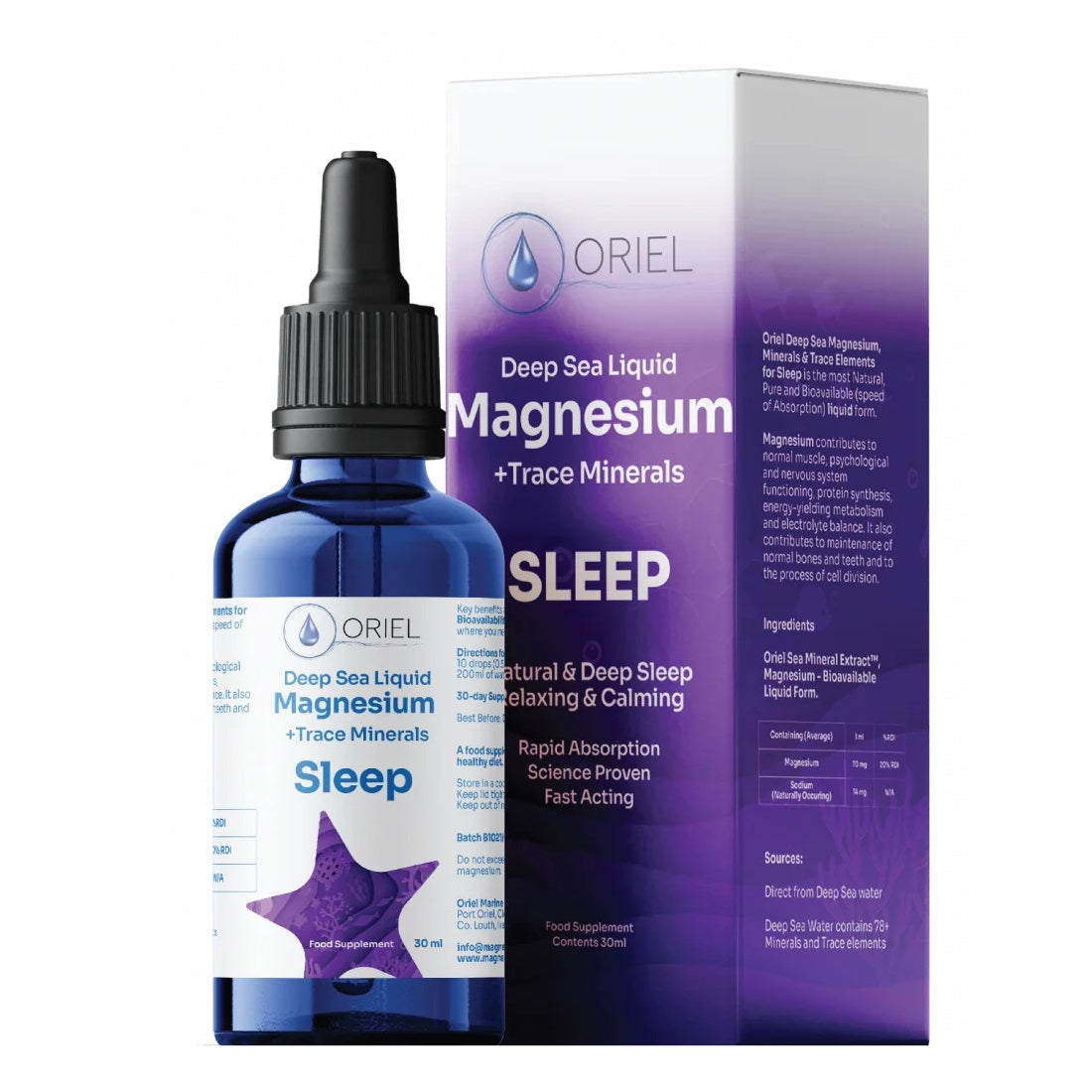 Oriel Magnesium For Sleep 30ml