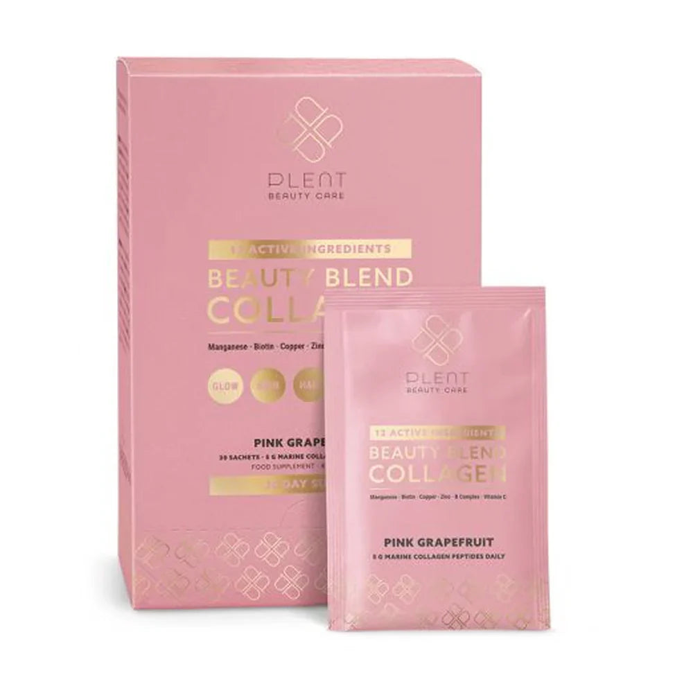 Plent Beauty Blend Collagen Pink Grapefruit 30 Sachets