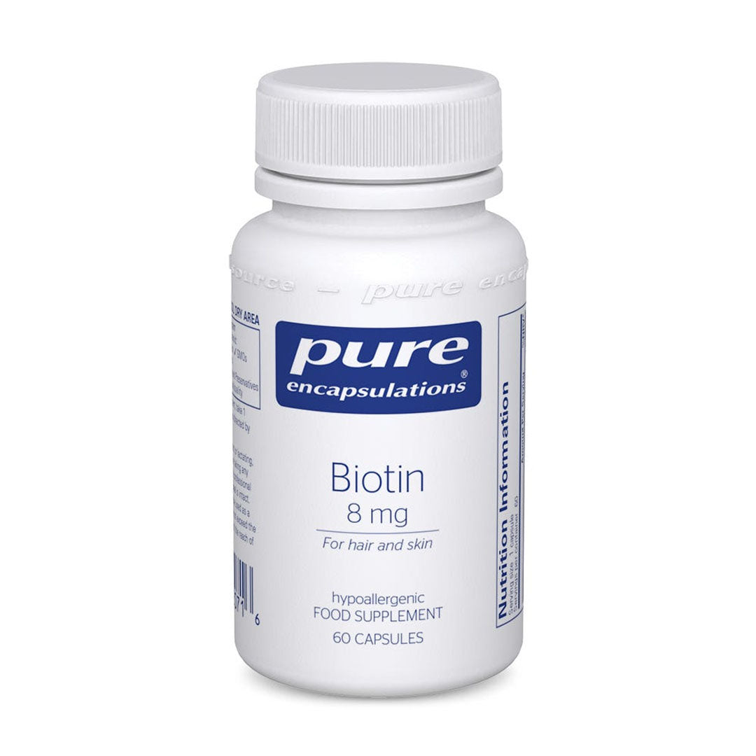 Pure Encapsulations Biotin 8mg 60 Capsules