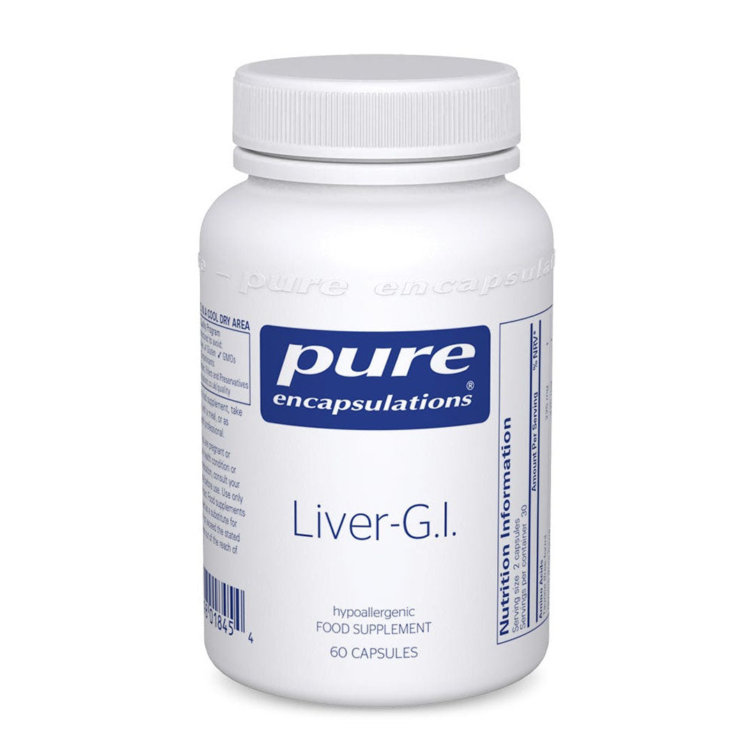 Pure Encapsulations Liver G.I. 60 Capsules