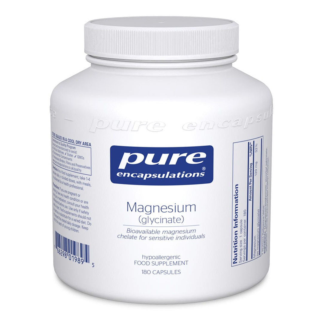 Pure Encapsulations Magnesium Glycinate 180 Capsules