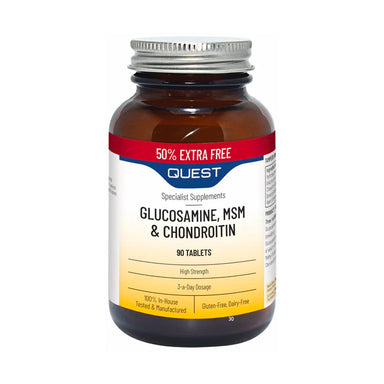 Quest Glucosamine MSM Chondroitin 90 Tablets