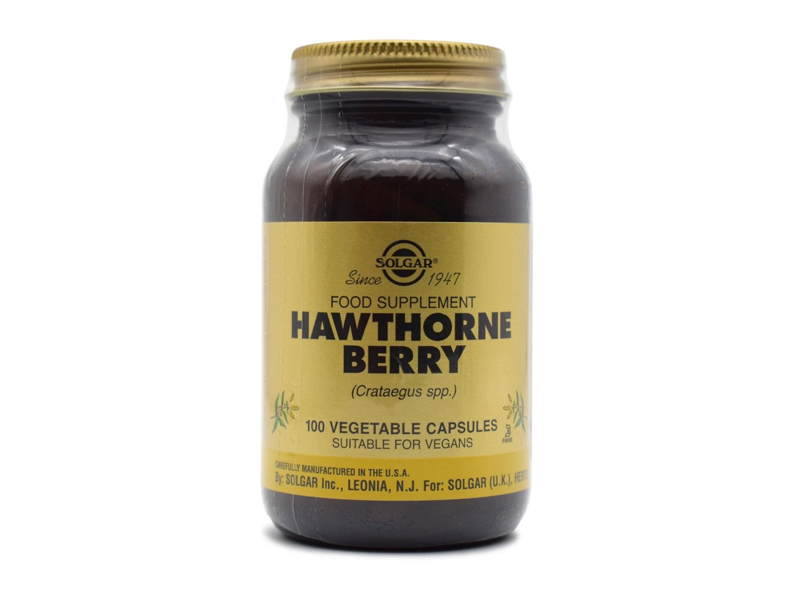 Solgar Hawthorne Berry 100 Capsules