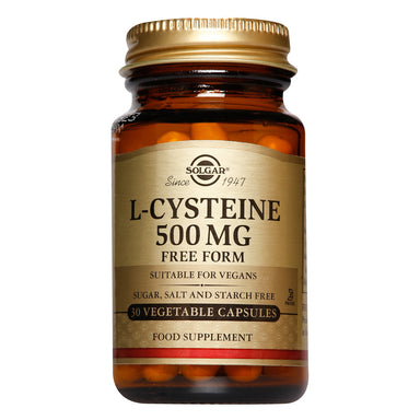 Solgar L-Cysteine 500mg 30 Capsules
