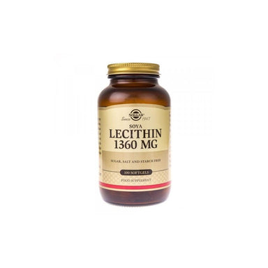 Solgar Soya Lecithin 1360mg 100 Softgels