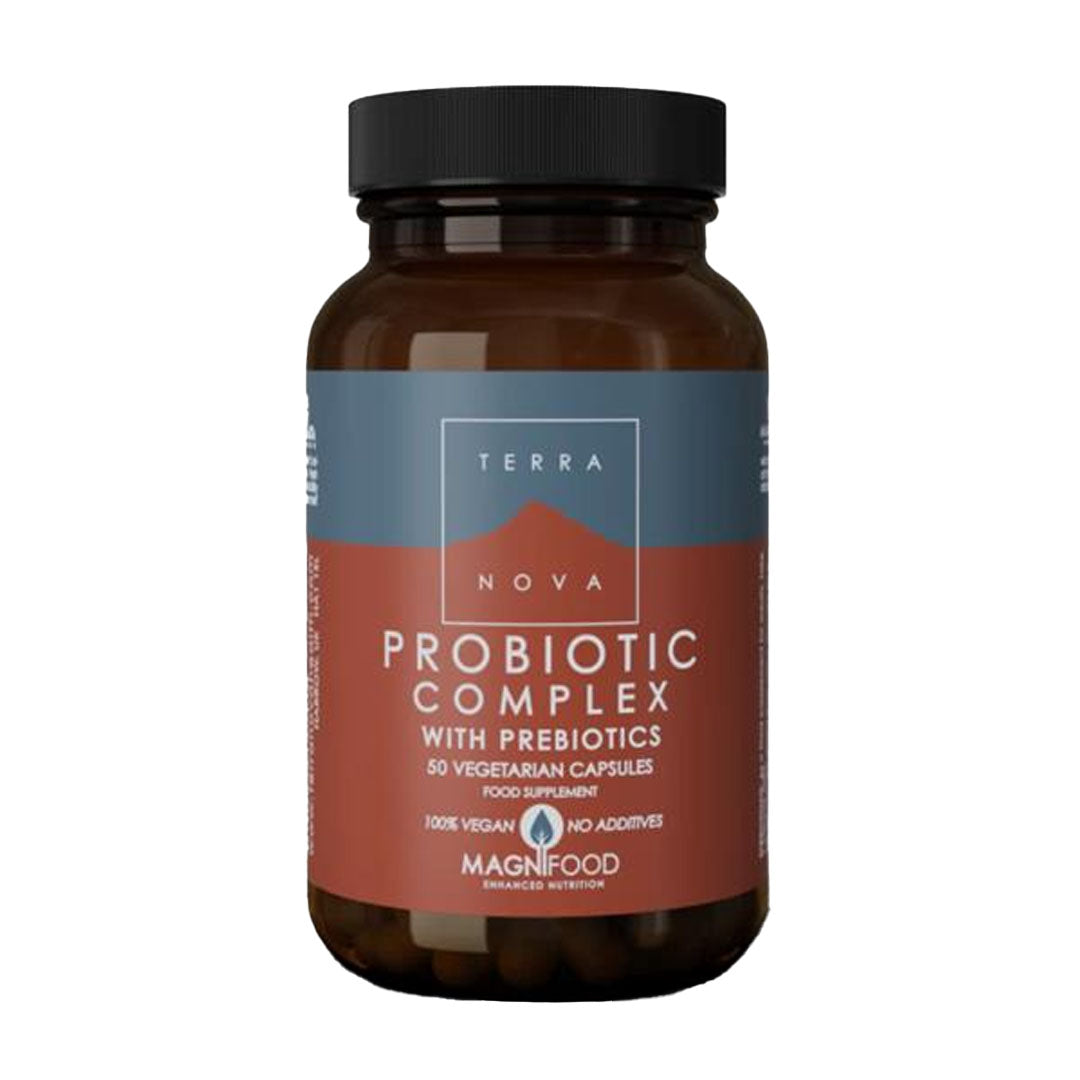 Terranova Probiotic Complex With Prebiotics 50 Capsules