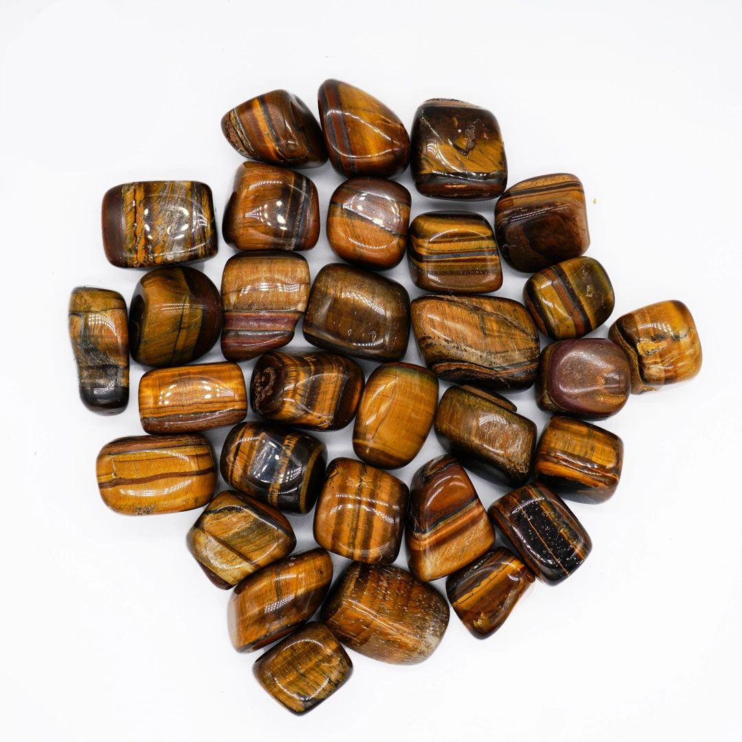 Faiza Naturals Tumbled Tiger Eye