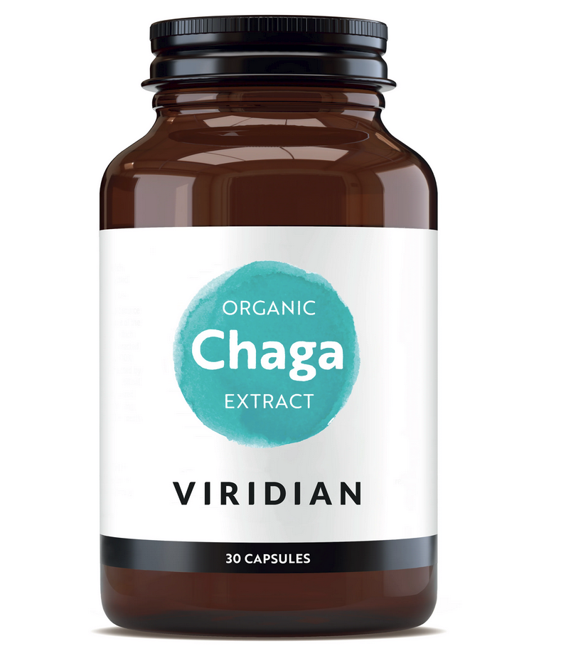 Viridian Organic Chaga 30 Capsules
