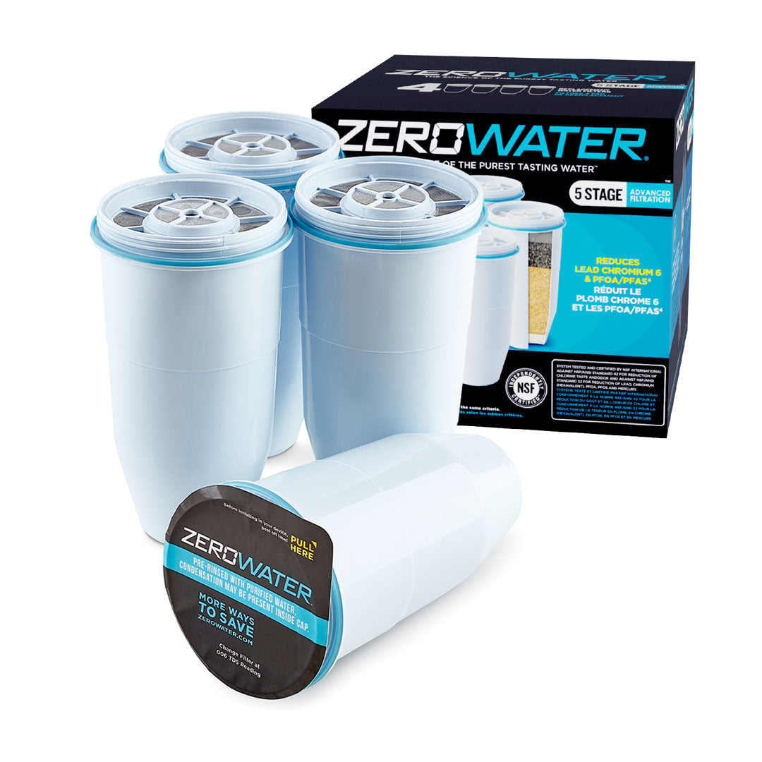 Zero Water 4 Replacement Filters