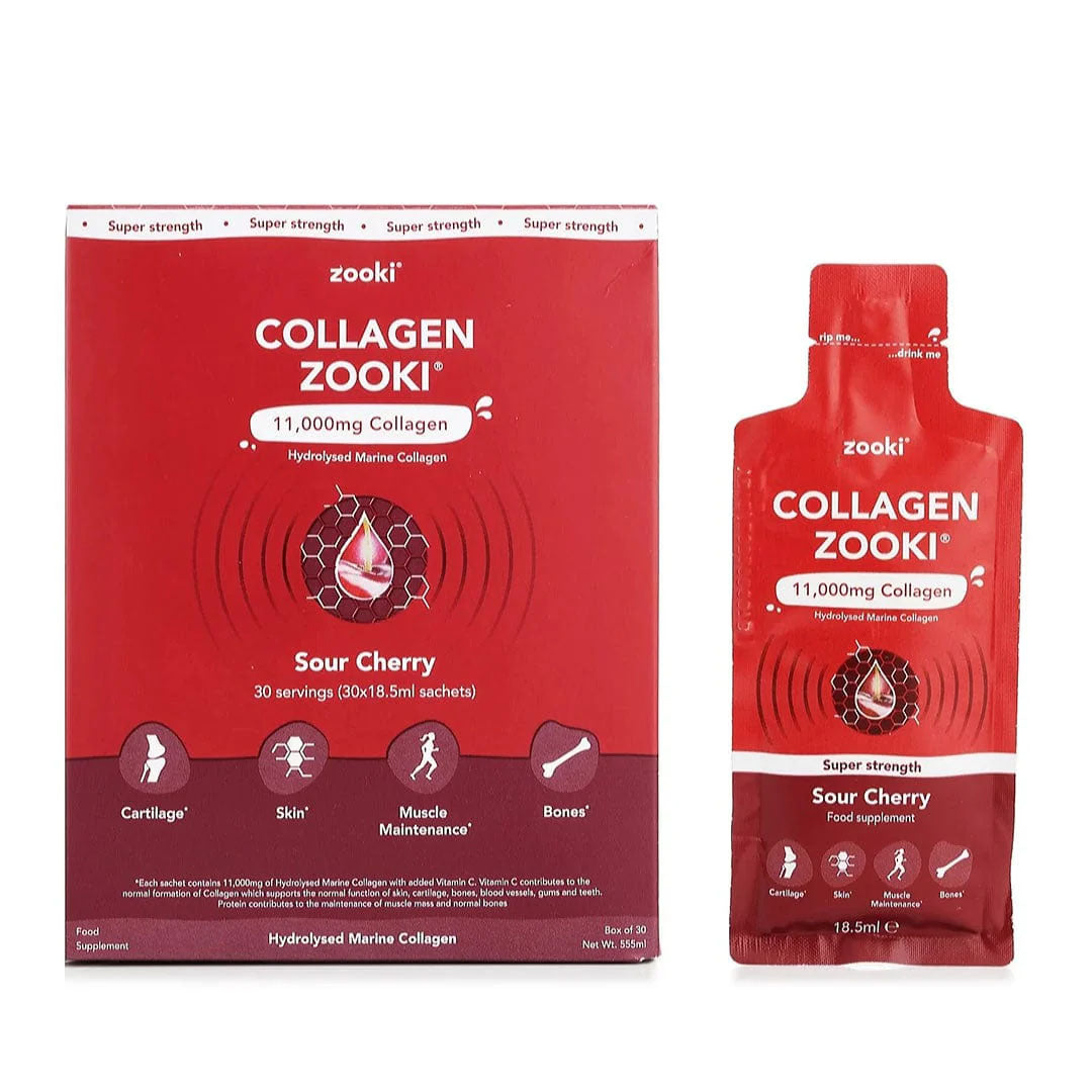 Zooki Super Strength Collagen Sour Cherry 30 Sachets