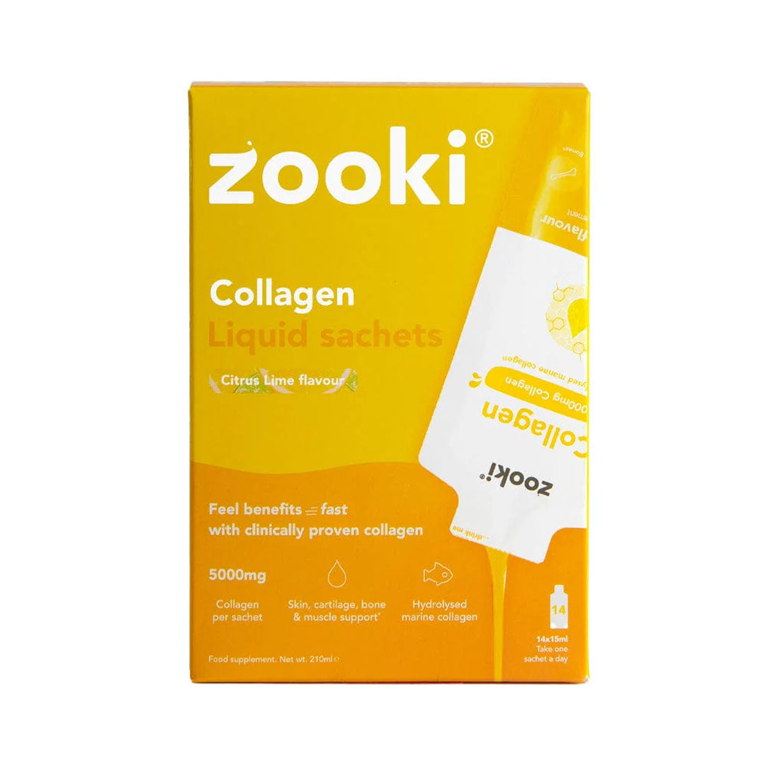 Zooki Collagen Liposomal Citrus Lime 14 Sachets