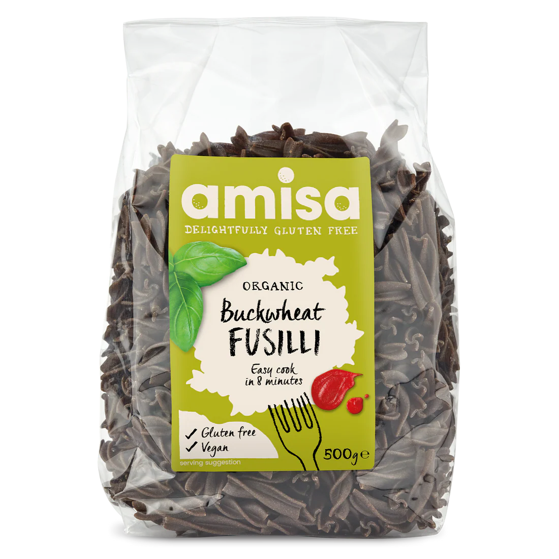 Amisa Buckwheat Fusilli Organic 500g