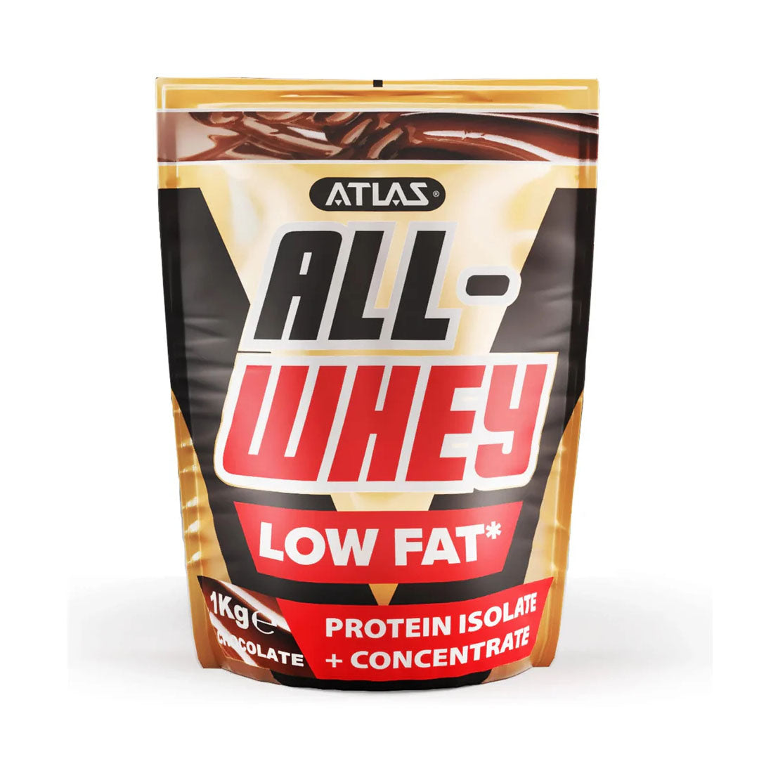 Atlas Whey Protein Chocolate 1kg - FREE Creatine With Purchase