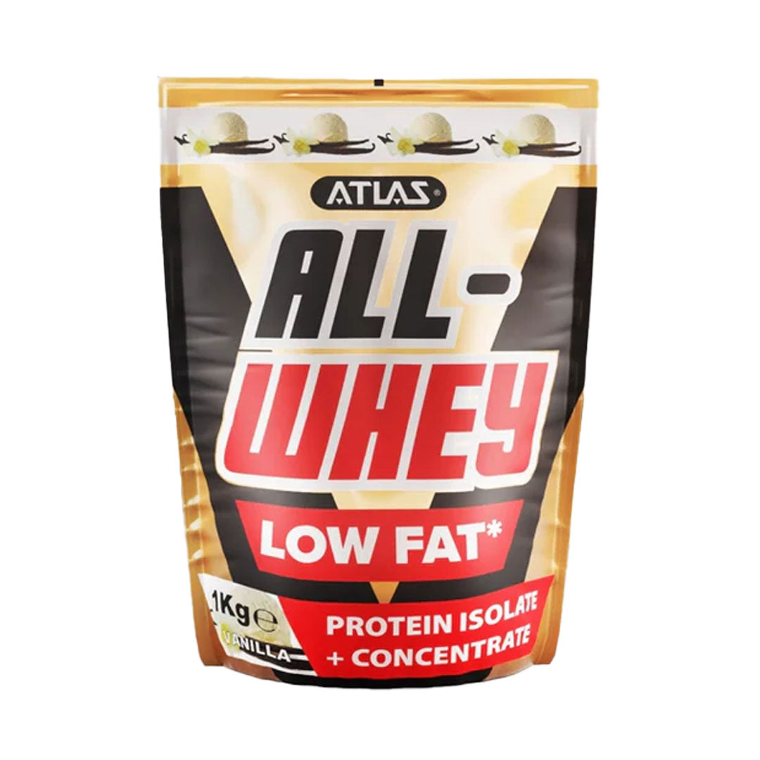Atlas Whey Protein Vanilla 1kg - FREE Creatine With Purchase