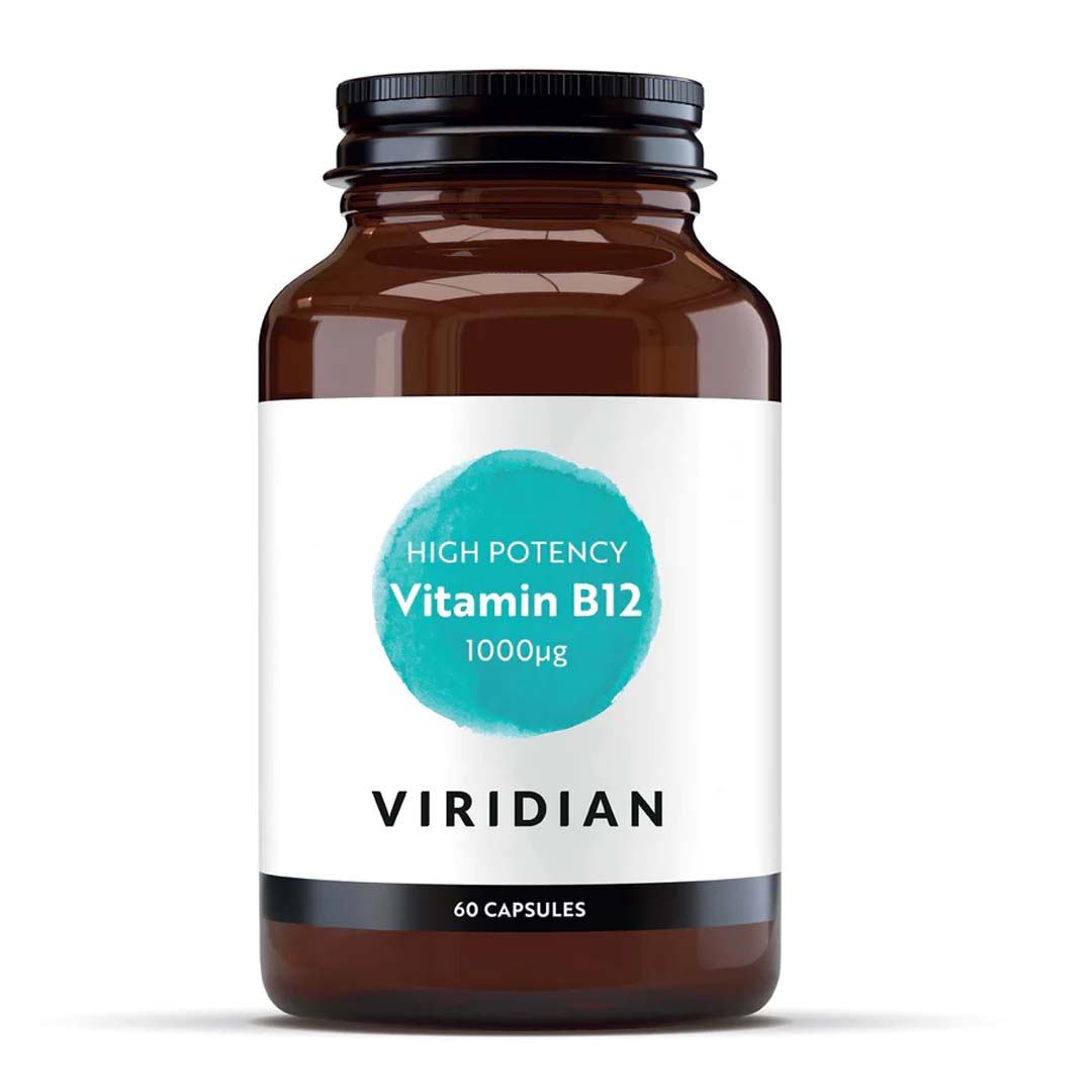 Viridian Vitamin B12 1000ug 60 Capsules