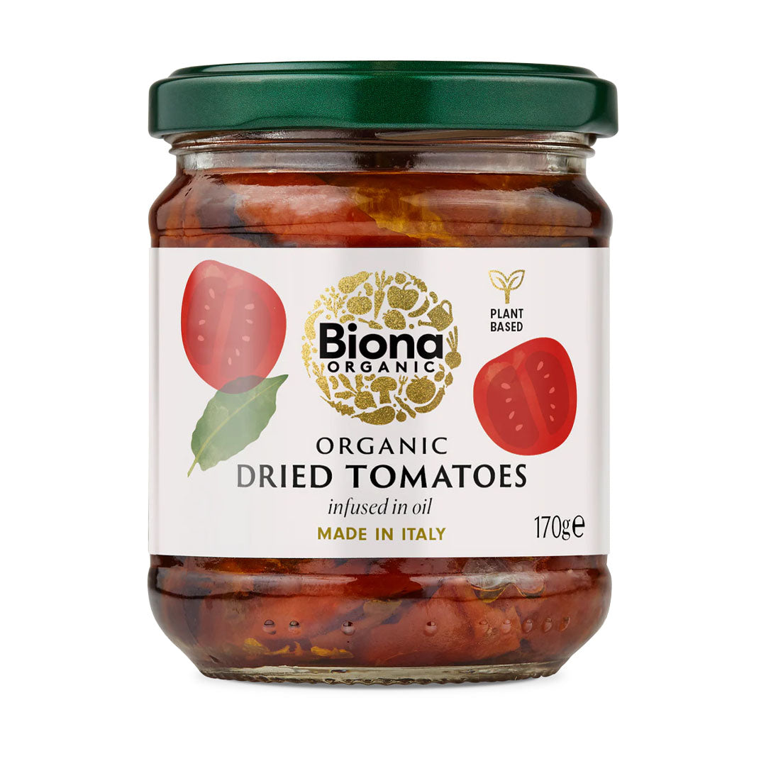 Biona Organic Dried Tomatoes Infused in Olive Oil 170g