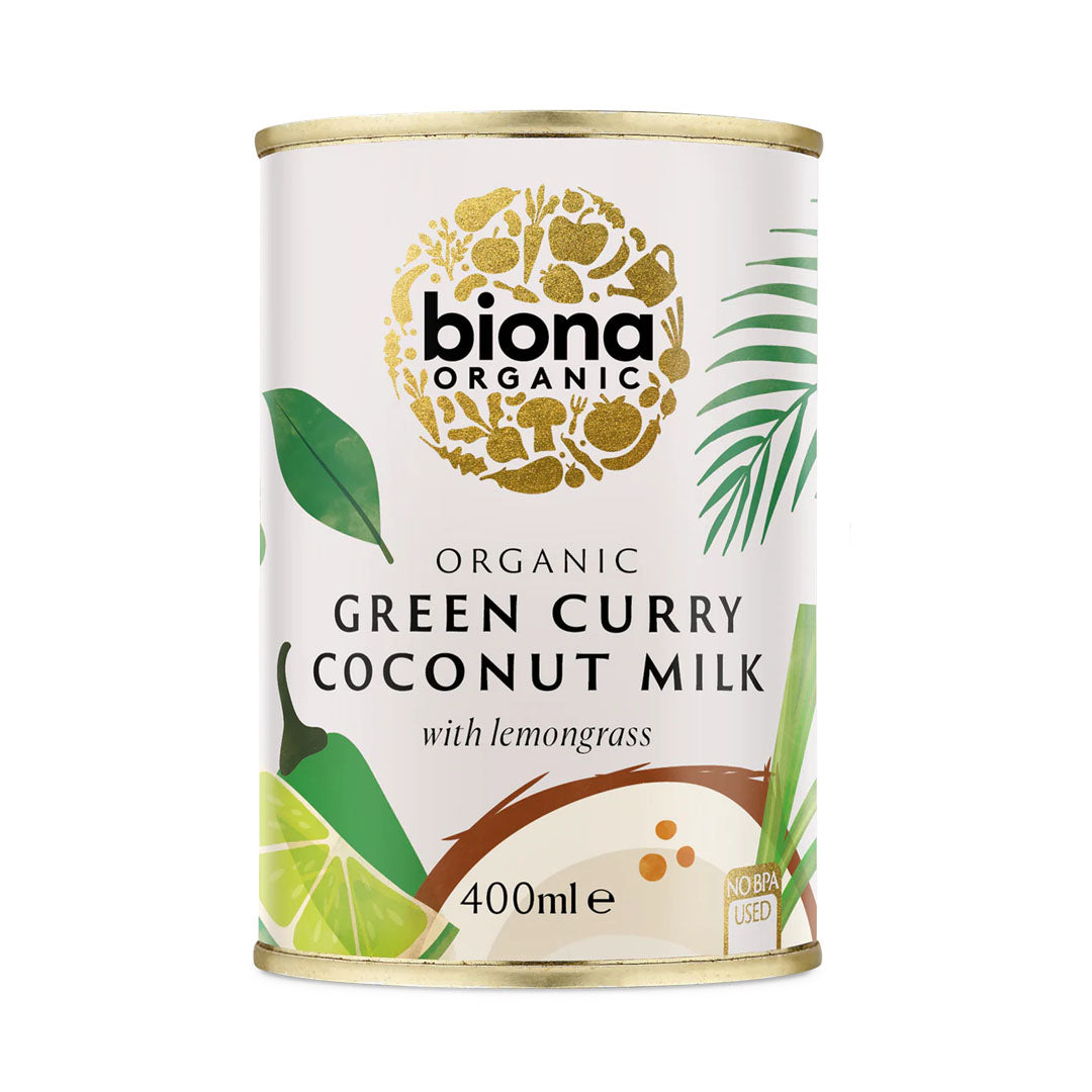 Biona Organic Green Curry Coconut Milk 400ml