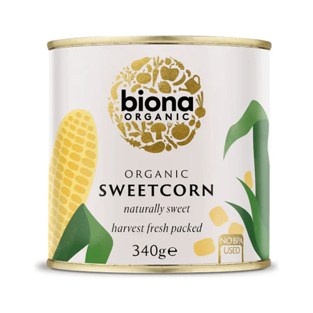 Biona Organic Sweetcorn 340g