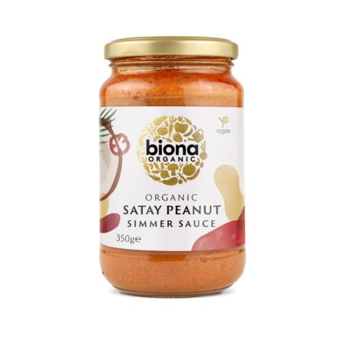Biona Organic Satay Simmer Sauce 350g