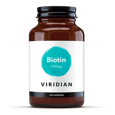 Viridian Biotin 2500ug 90 Capsules