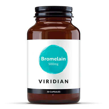 Viridian Bromelain 500mg 30 Capsules