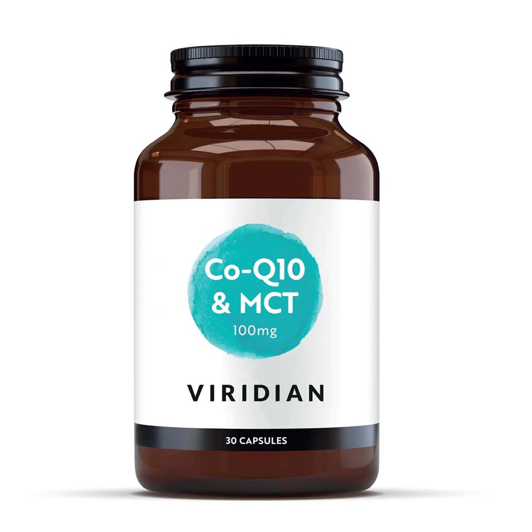 Viridian CoQ10 with MCT 100mg 30 Capsules