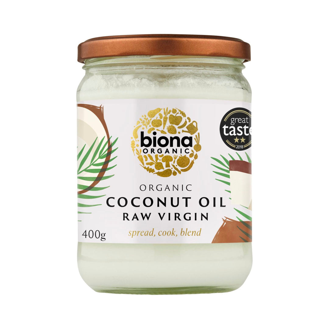 Biona Organic Raw Virgin Coconut Oil 400g