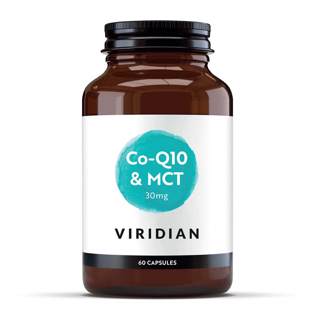 Viridian CoQ10 with MCT 30mg 60 Capsules