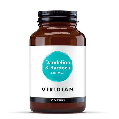 Viridian Dandelion with Burdock 60 Capsules