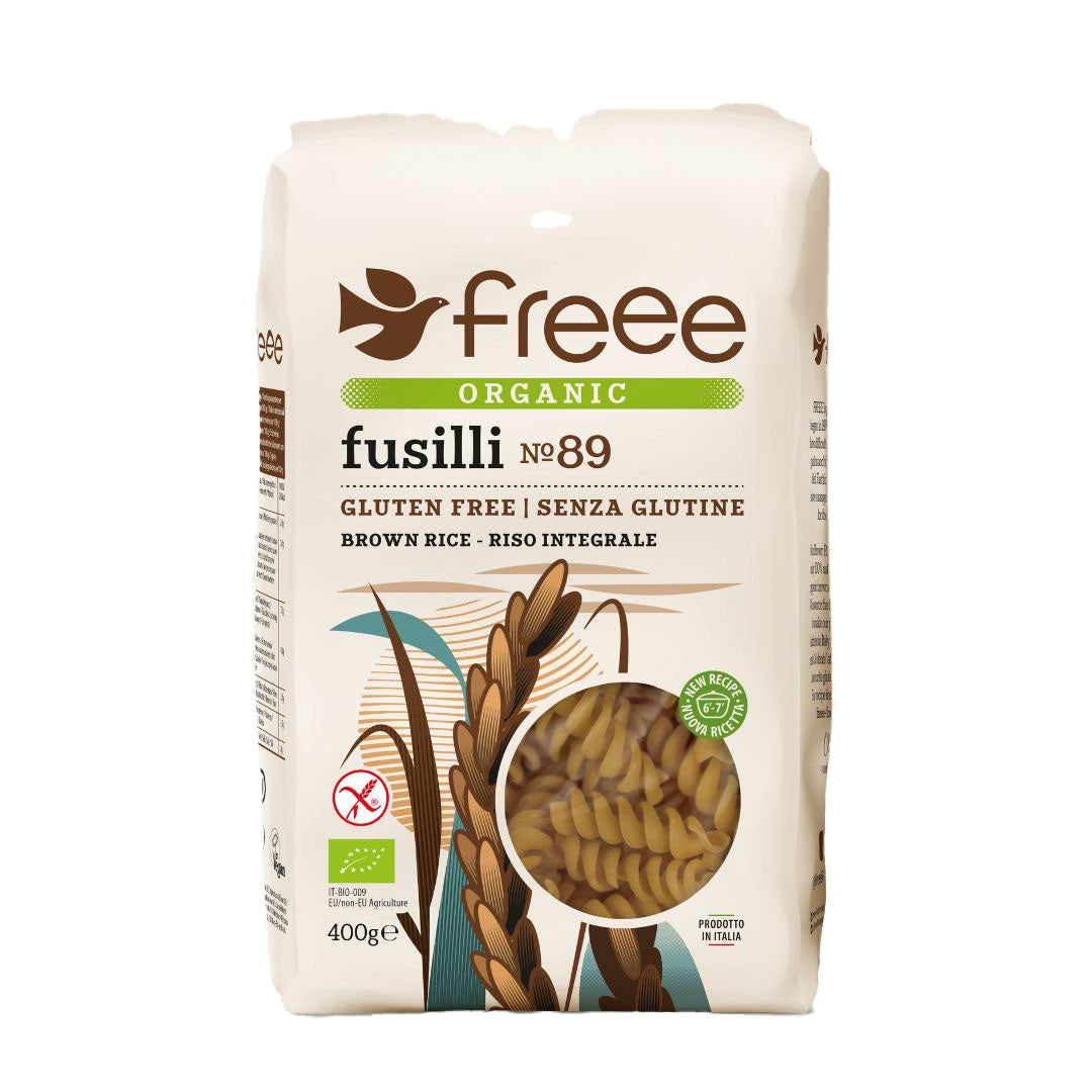 Doves Fusilli Organic Brown Rice Pasta 400g
