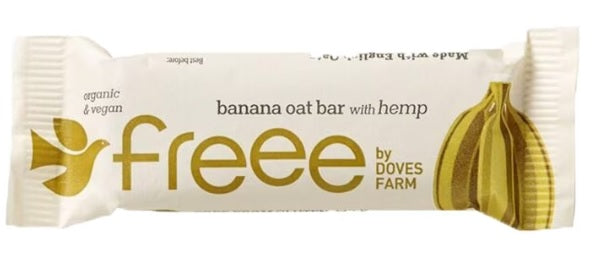 Doves Farm Banana Hemp & Oat Bar
